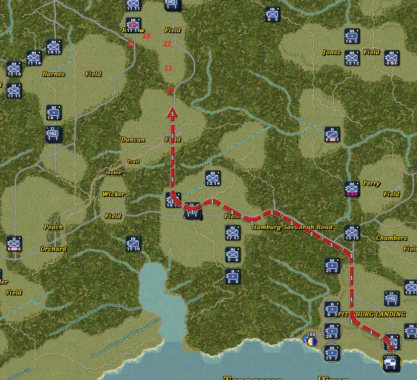 Union Tennesse Army Hierarchical Command Radius setting.jpg