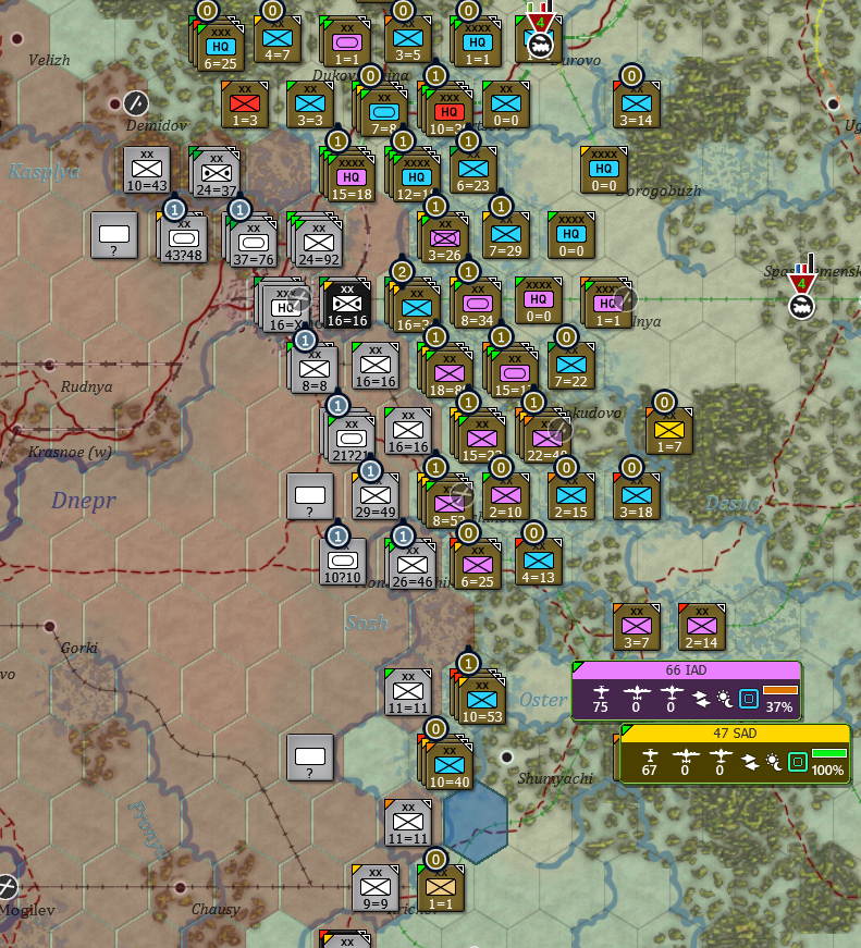Smolensk has been captured.