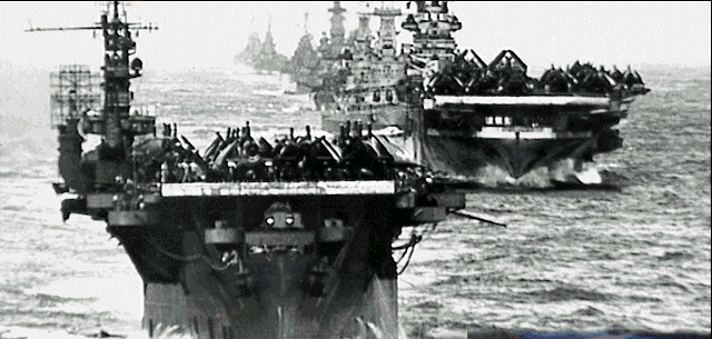 us fleet with carries in the lead.gif
