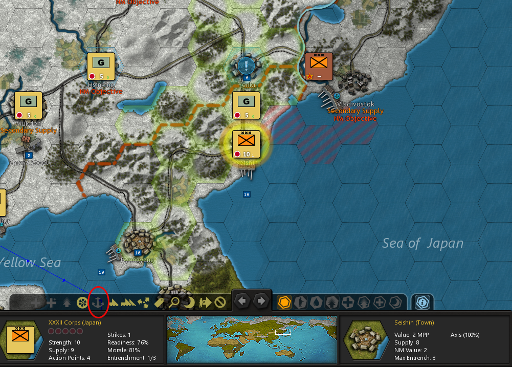 Transport bug at Ports near bad weather.png