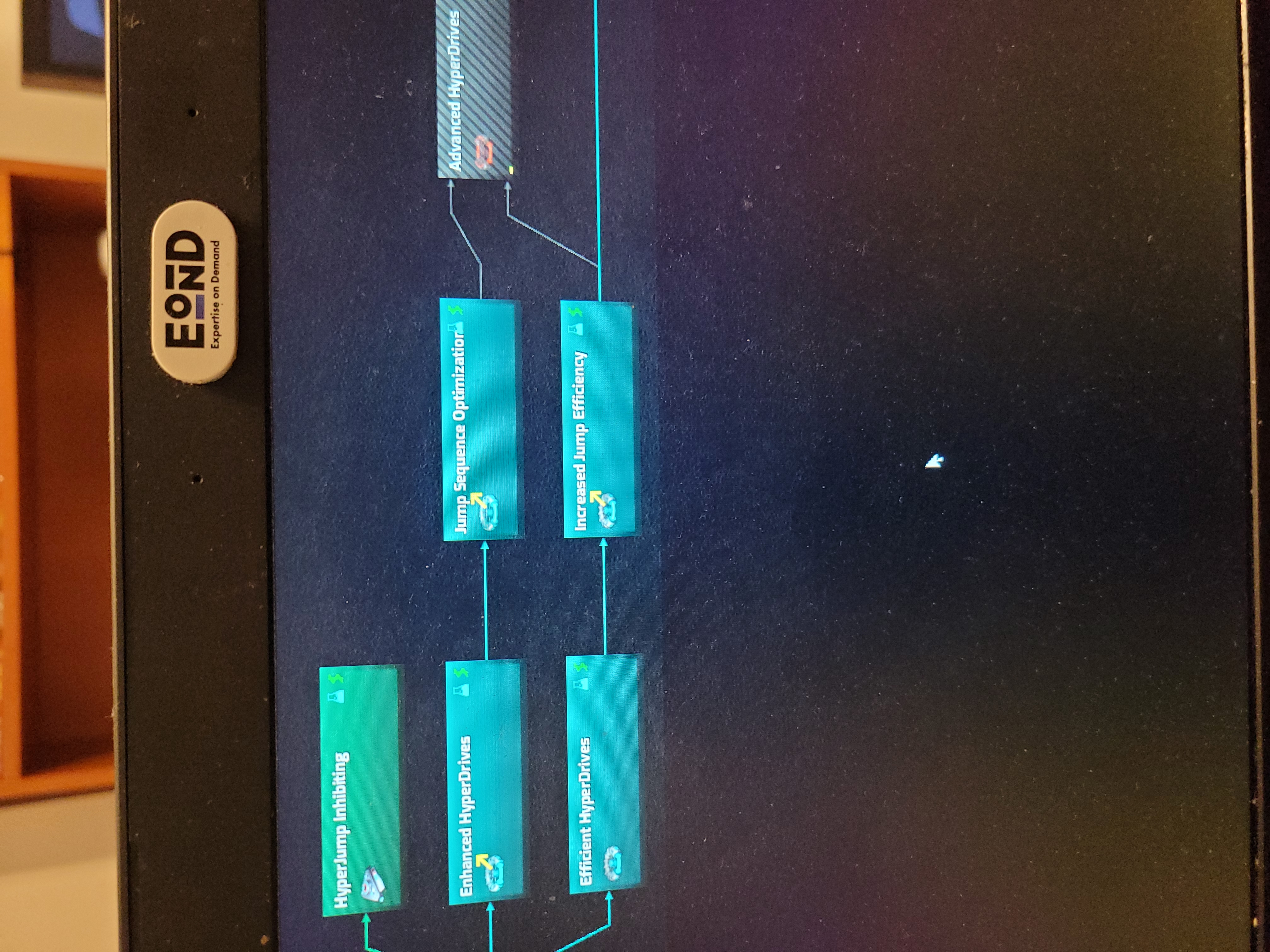 My hyperspace tech tree